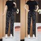 🔥50% OFF🔥Women's Line Black Jogging Pants