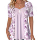 🔥50% OFF🔥Women's Irregular Floral Patchwork Top