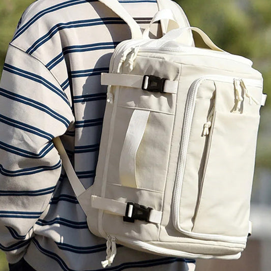 Box-style Large-capacity Luggage Backpack