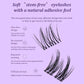 36PCS Self-Adhesive Glue-Free Individual Cluster Lashes Kit