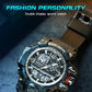 💦100m Waterproof⌚Men's Fashion Multifunctional Waterproof Luminous Watch
