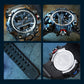 💦100m Waterproof⌚Men's Fashion Multifunctional Waterproof Luminous Watch