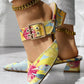 🔥2025 Summer New Products-❤️Women's Fashion Summer Printed Sandals