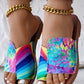 🔥2025 Summer New Products-❤️Women's Fashion Summer Printed Sandals