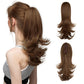 Women's Slightly Curly Chemical Fiber Hair Simulation Natural Fake Ponytail Hairpin