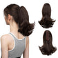 Women's Slightly Curly Chemical Fiber Hair Simulation Natural Fake Ponytail Hairpin