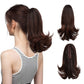 Women's Slightly Curly Chemical Fiber Hair Simulation Natural Fake Ponytail Hairpin