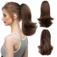 Women's Slightly Curly Chemical Fiber Hair Simulation Natural Fake Ponytail Hairpin