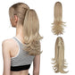 Women's Slightly Curly Chemical Fiber Hair Simulation Natural Fake Ponytail Hairpin