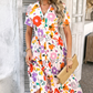 Women's Casual Boho V-Neck Dress