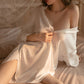 Boyfriend Sexy Satin Shirt Nightdress