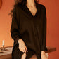 Boyfriend Sexy Satin Shirt Nightdress