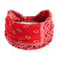 Women's Printed Elastic Wide Sports Headband