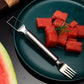 ⏳Limited time 50% off⏳🍉2 in 1 Stainless Steel Fruit Cutter Fork Slicer