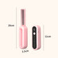 Foldable Negative Ion Hair Straightening Comb