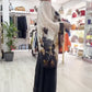 Women's Casual Printed Round Neck Top
