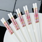 High-Grade Ceramic Chopsticks Set - 10 Pairs