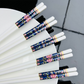 High-Grade Ceramic Chopsticks Set - 10 Pairs