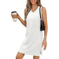 🎉🛍️Weekend Special👗Women’s V-Neck Tank Mini Dress