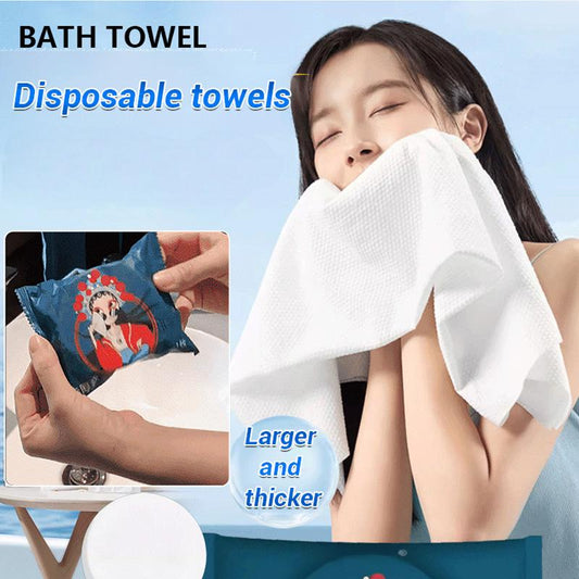 Portable & Disposable Compressed Towels for Travel