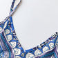 🔥2025 Hot Sale🔥Women’s Retro Print V-Neck Sleeveless Maxi Dress