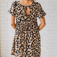 ⏳Time-limited Special⏰Women's Casual Leopard Print Mini Dress👗