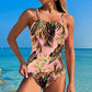 Women's Fashion Print One-Piece Swimsuit