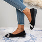 💕Women's Lightweight Fashion Rhinestone Wedge Shoes