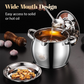 Stainless Steel Lard Container with Lid and Strainer
