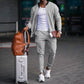 🔥Hot Sale🔥Men’s Stylish Long Sleeve Jacket & Jogger Pants 2-Piece Set