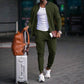 🔥Hot Sale🔥Men’s Stylish Long Sleeve Jacket & Jogger Pants 2-Piece Set