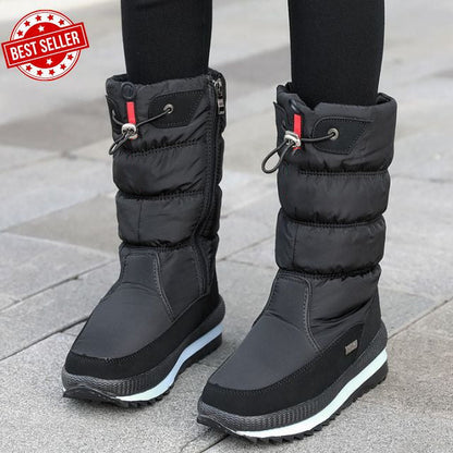 🖤Black Friday Flash Deal - 50% OFF⚡Premium Waterproof Faux Fur Non-Slip Women's Snow Boots