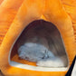 💥50% OFF🐾Warm & Cozy Semi-Enclosed Pet Bed