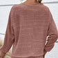 🎉Hot Sale🎉Women's Striped Long Sleeve Half-Zip Top