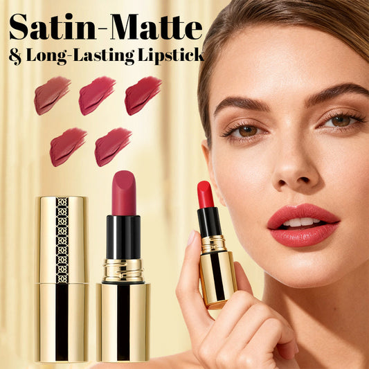 📢50% OFF NOW🔥Satin-Matte & Long-Lasting Lipstick