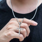 Unisex Cross Pendant Necklace for Men and Women