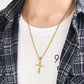 Unisex Cross Pendant Necklace for Men and Women