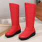 Warm Lined Waterproof Knee-High Snow Boots