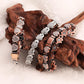 🎄Christmas Sale 60% OFF🔥Women's Dazzling Heart-Shaped Magnetic Copper Bracelets