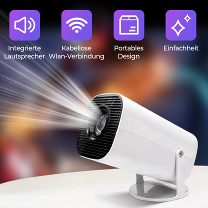 📢📢60% OFF !!⏰WiFi 1080P HD Projector for Home