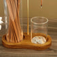 ⏳🔥LIMITED-TIME 50% OFF! ⏰💝 2 in 1 Incense & Candle Holder Natural Wood Base Aromatherapy Diffuser