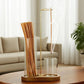 ⏳🔥LIMITED-TIME 50% OFF! ⏰💝 2 in 1 Incense & Candle Holder Natural Wood Base Aromatherapy Diffuser