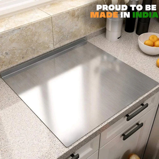 🔪 50% OFF NOW! ✨ Stainless Steel Countertop Chopping Board – Hygienic, Knife-Friendly & Easy-Clean Surface 🍽️