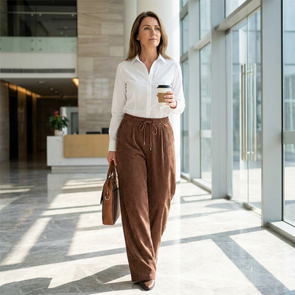 💖Casual Loose Fit Corduroy Trousers for Women