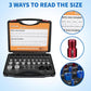 📢📢40% OFF !! ⏰ Nut & Bolt Thread Checker Kit – Dual-Sided, Military-Grade, Metric & Imperial ✨