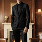 📢📢50% OFF !!!⏰Men's Black Sparkle Tuxedo Suit Set