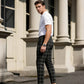 📢📢50% OFF !!!⏰Men's Slim-Fit Plaid Trousers