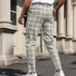 📢📢50% OFF !!!⏰Men's Slim-Fit Plaid Trousers