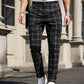 📢📢50% OFF !!!⏰Men's Slim-Fit Plaid Trousers