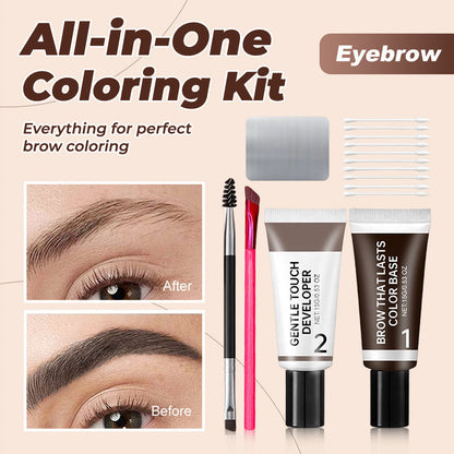 💖 Professional Eyebrow Coloring Kit – Perfect Brows in Minutes, No Salon Needed ✨